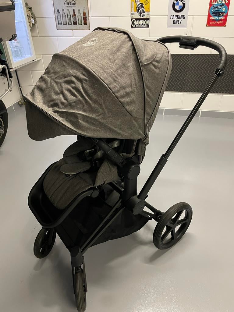 Bijna nieuw! Cybex Priam 4 Platinum met voetenzak & regenzak, Ophalen, Zo goed als nieuw, Combiwagen, Overige merken
