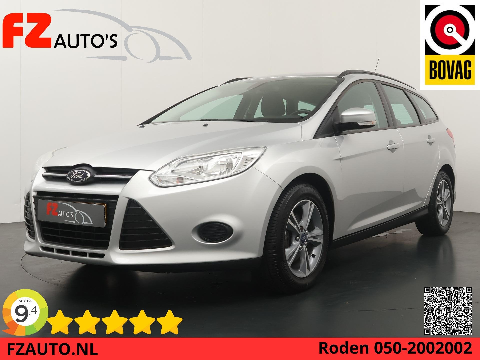 Ford Focus Wagon 1.0 EcoBoost Edition - Navigatie - Trekhaak, Euro 5, Gebruikt, Origineel Nederlands, Handgeschakeld