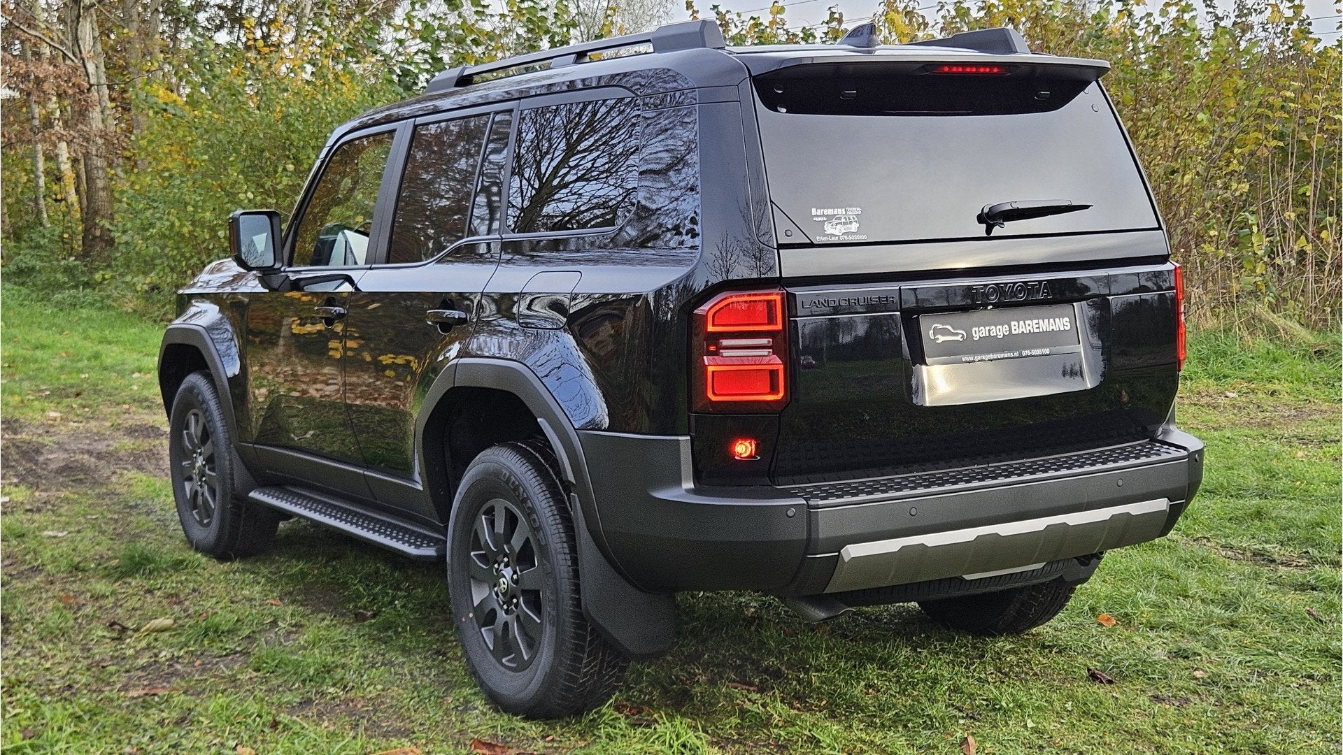 Toyota Land Cruiser 250 2.8 D-4D Executive GRIJS KENTEKEN, Zwart, 4 cilinders, Zwart, Bedrijf
