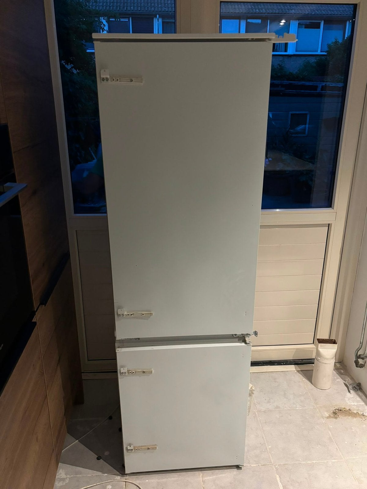 Zanussi koel-vriescombinatie inbouw koelkast ZBB28460SA, Witgoed en Apparatuur, Koelkasten en IJskasten, Zo goed als nieuw, Zonder vriesvak