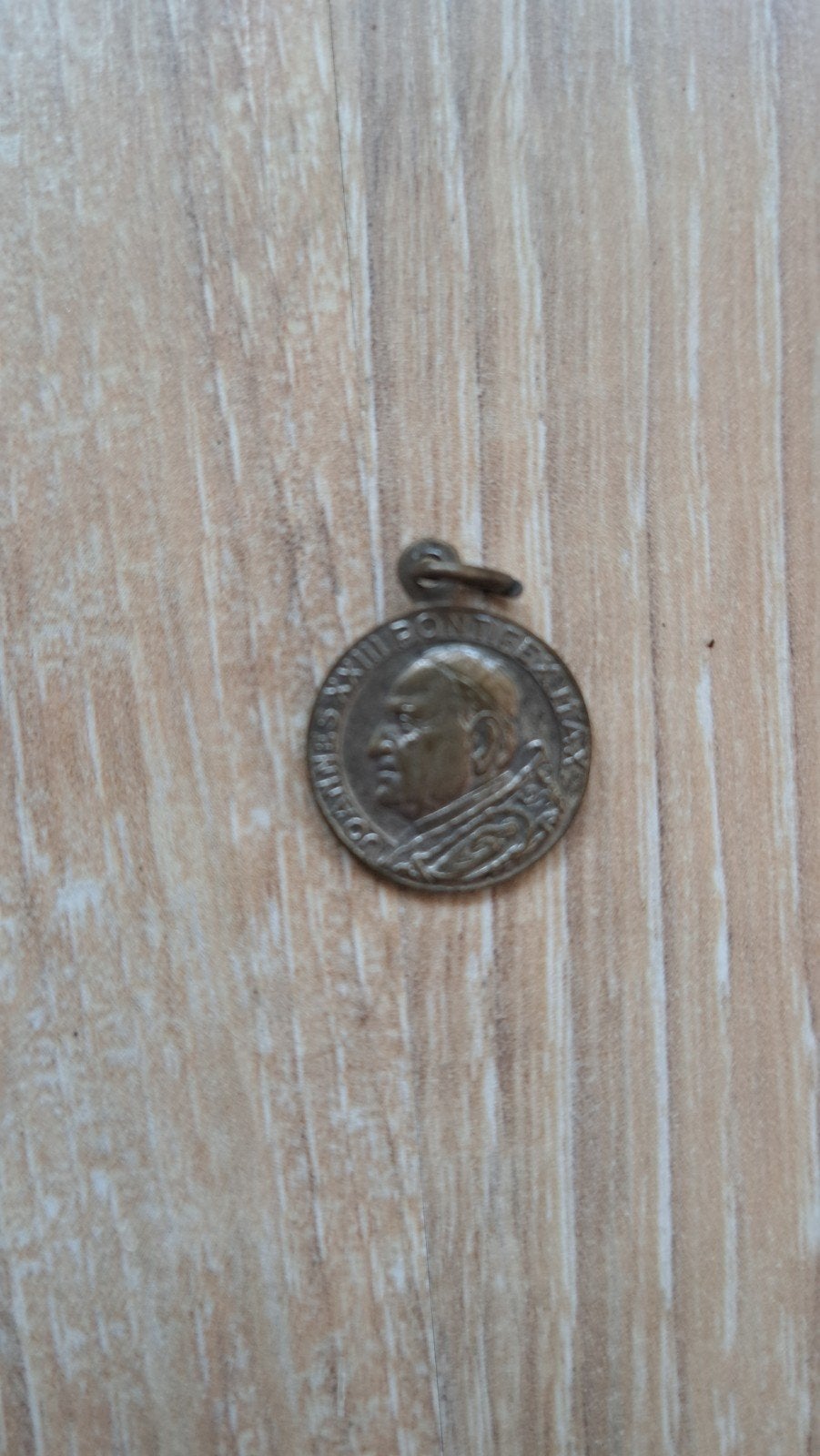 Oude medaille Paus Johannes XXIII - Roma, Ophalen of Verzenden, Brons, Buitenland