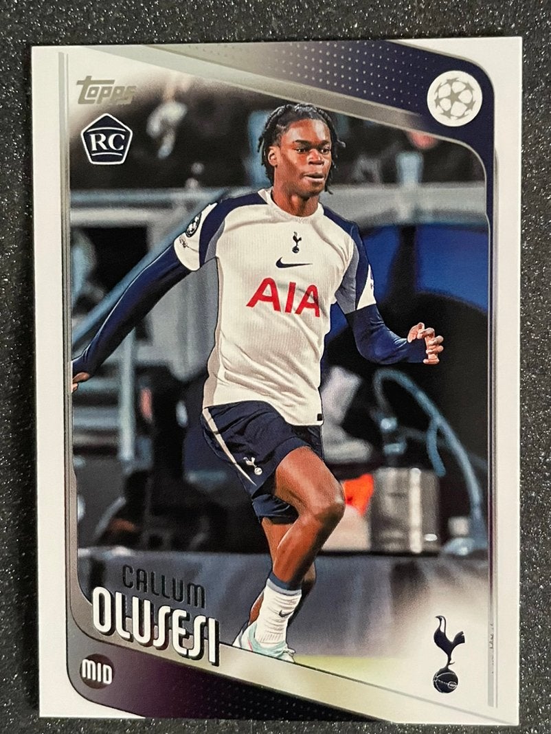 Topps UCC Flagship ‘26 ROOKIE CARD OLUSESI TOTTENHAM HOTSPUR, Verzenden, Zo goed als nieuw, Plaatje