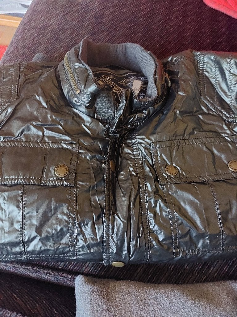 Alpha Industries jack maat L echt als nieuw, Ophalen of Verzenden, Zo goed als nieuw, Maat 52/54 (L), Groen