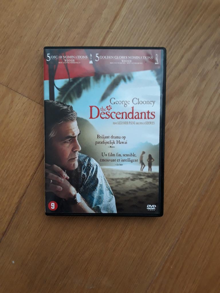 dvd The Descendants met George Clooney, Vanaf 16 jaar, Ophalen of Verzenden, Zo goed als nieuw