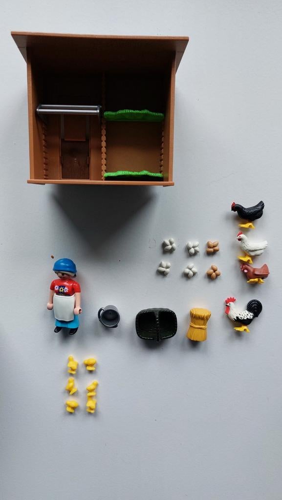 Playmobil Kippenhok Set 4492, Kinderen en Baby's, Ophalen of Verzenden, Gebruikt, Complete set