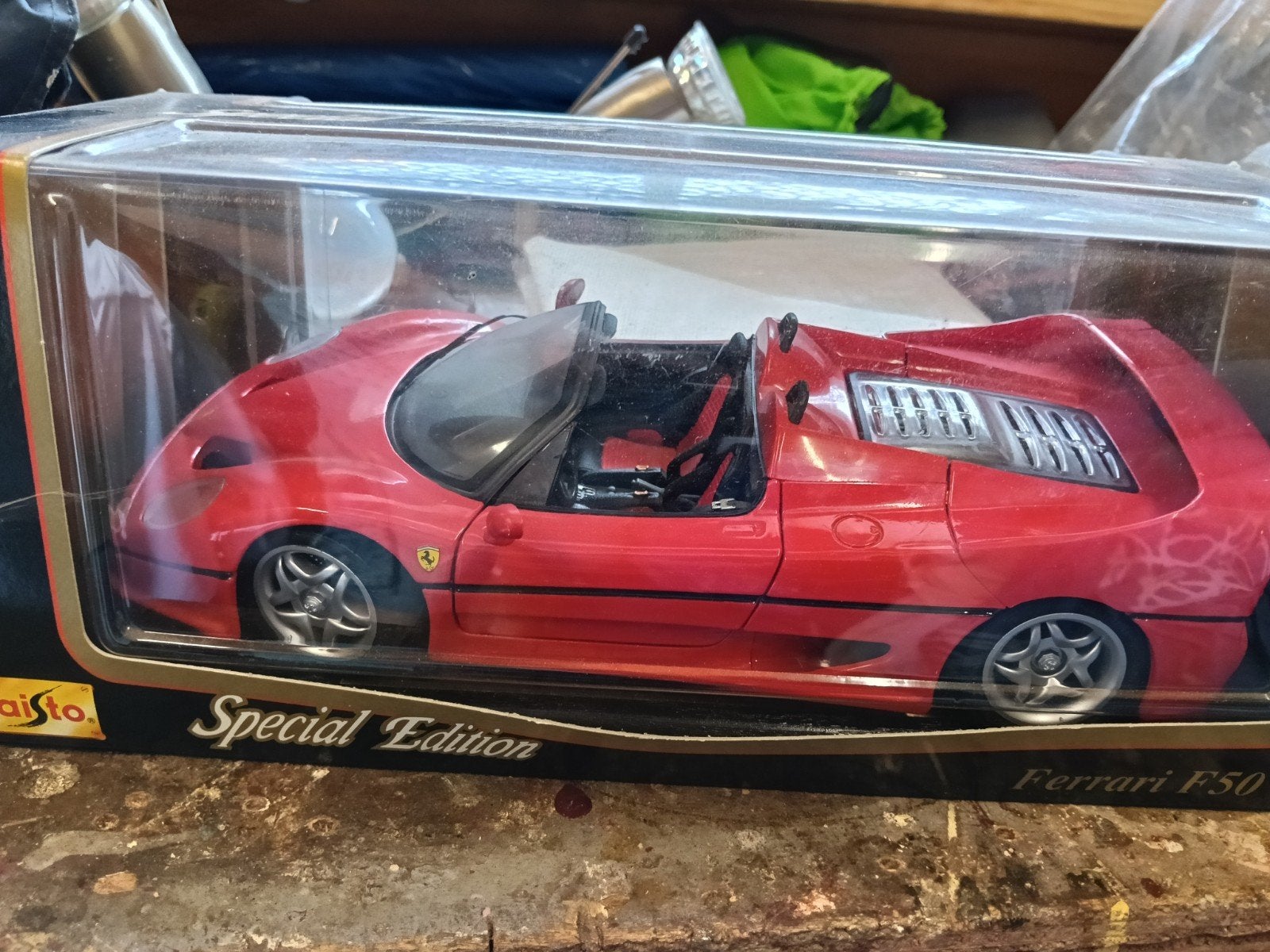 Maisto Special Edition Ferrari F50 1:18 modelauto, Ophalen, Nieuw, Auto, Maisto