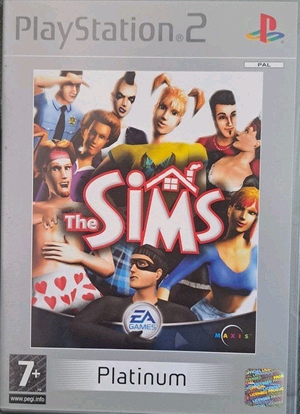 The Sims Platinum voor PlayStation 2 (PS2), Gebruikt, 1 speler, Ophalen of Verzenden, Vanaf 7 jaar