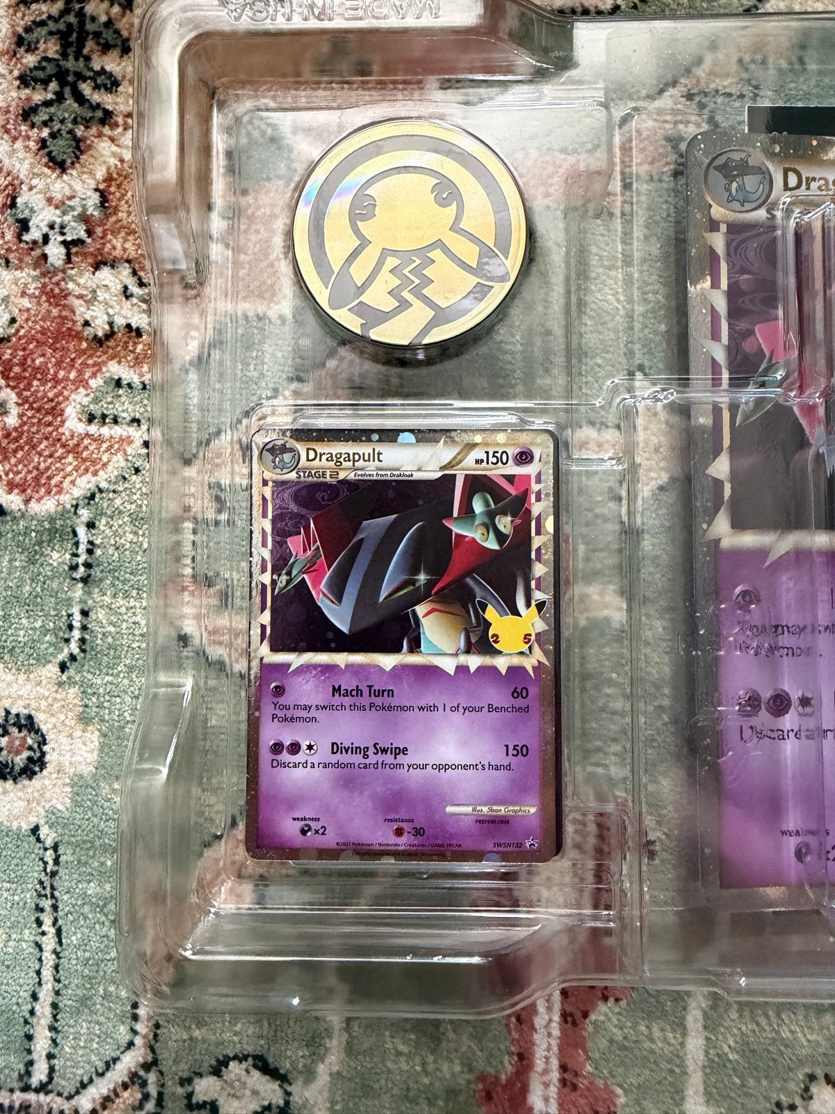 Dragapult Prime Collection Box - Promokaarten Compleet, Ophalen of Verzenden, Zo goed als nieuw, Overige typen