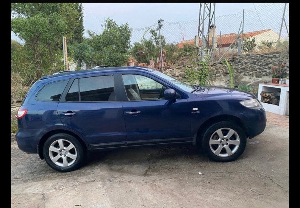 Hyundai Santa Fe 2.2 CRDi 4WD Active automaat, Auto's, Hyundai, Automaat, Gebruikt, Overige carrosserieën, Blauw