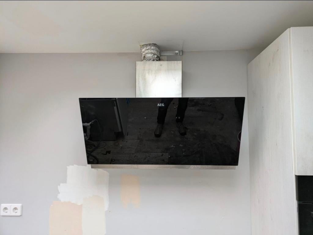 AEG Afzuigkap 90 cm, Witgoed en Apparatuur, Afzuigkappen, Ophalen of Verzenden, Wandschouwkap