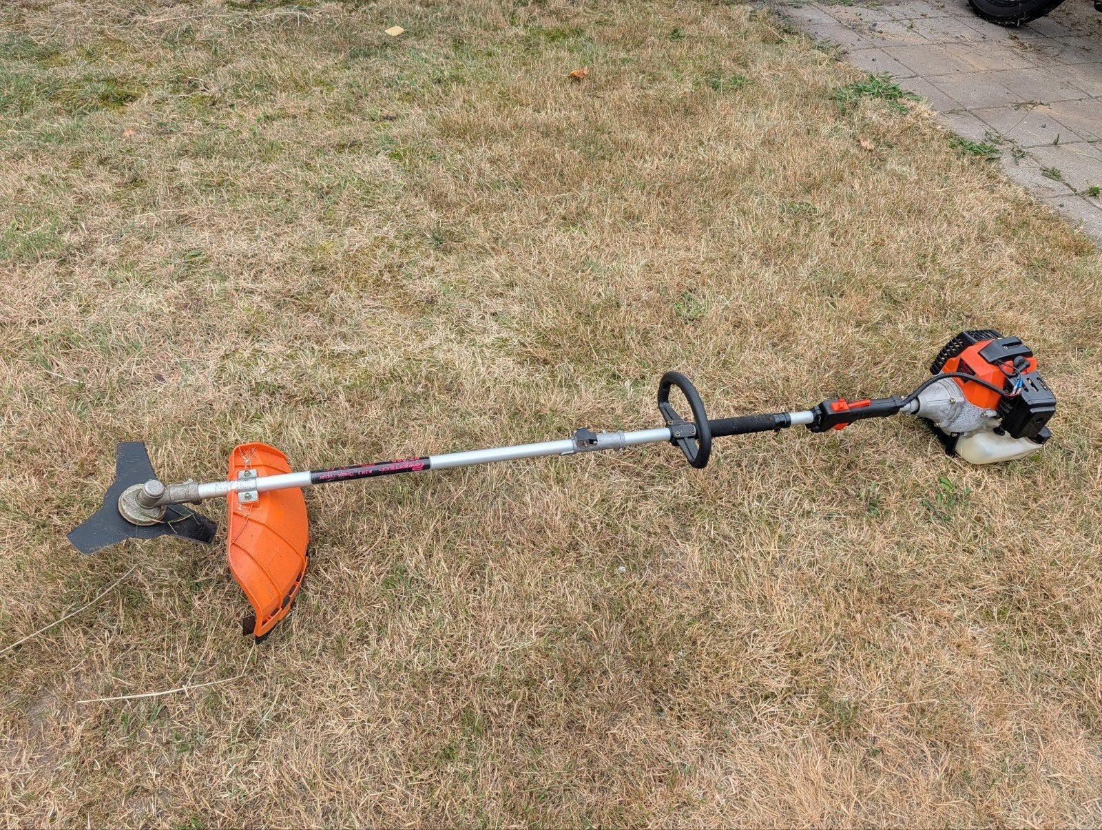 Powertech PT-580 Bosmaaier - Werkt nog, Tuin en Terras, Ophalen, Benzine, Gebruikt, Powertech