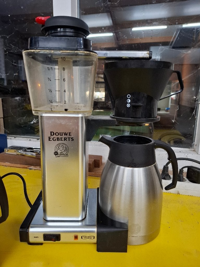 2x DE Filter koffie apparaat, Witgoed en Apparatuur, Koffiezetapparaten, Gebruikt, Gemalen koffie, Koffiemachine, 4 tot 10 kopjes