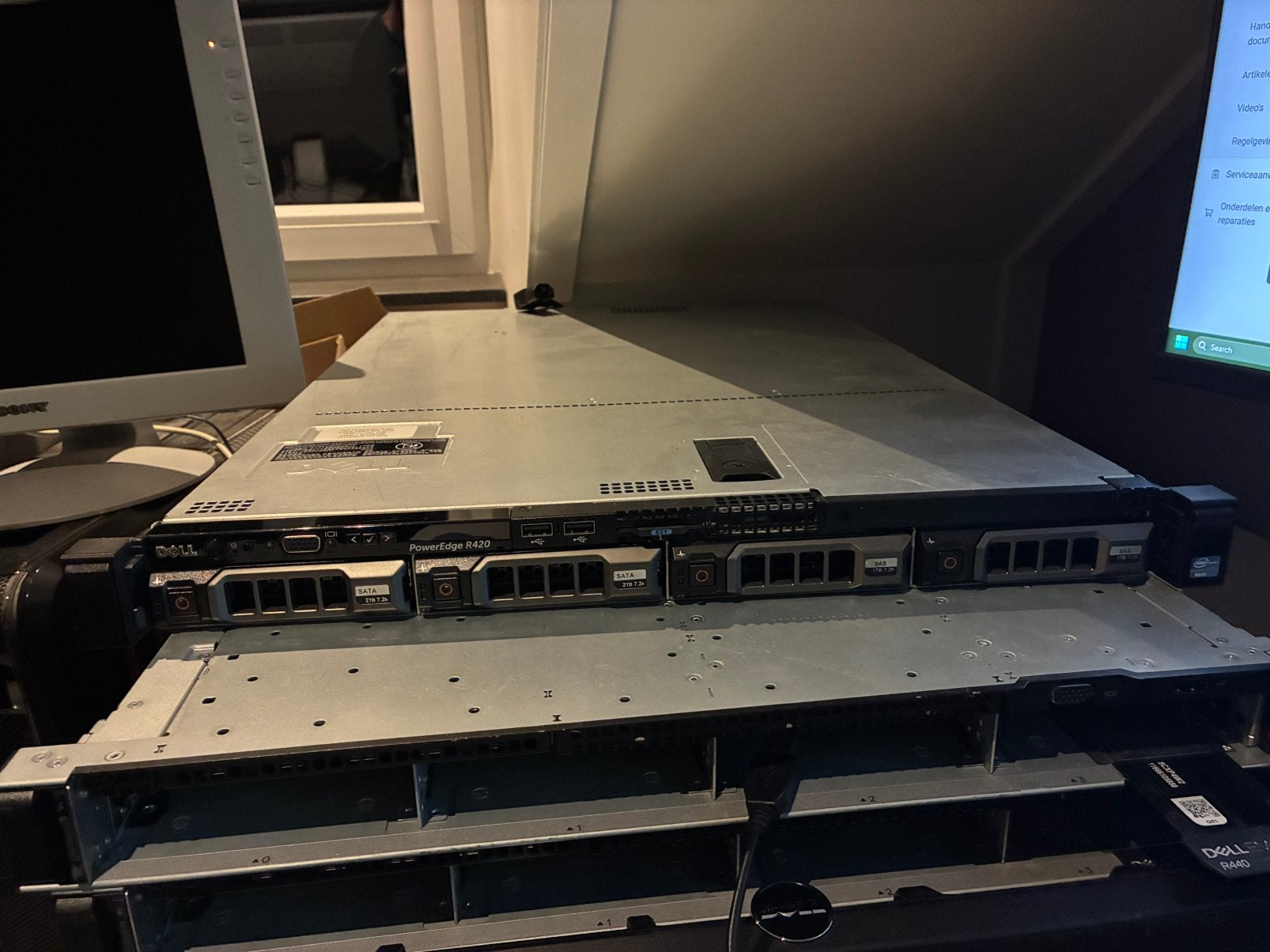 Dell PowerEdge R420 - E5-2407 v2 – 8GB – H710P – iDRAC7 Ent., Computers en Software, Gebruikt, 2 tot 3 Ghz, Ophalen of Verzenden