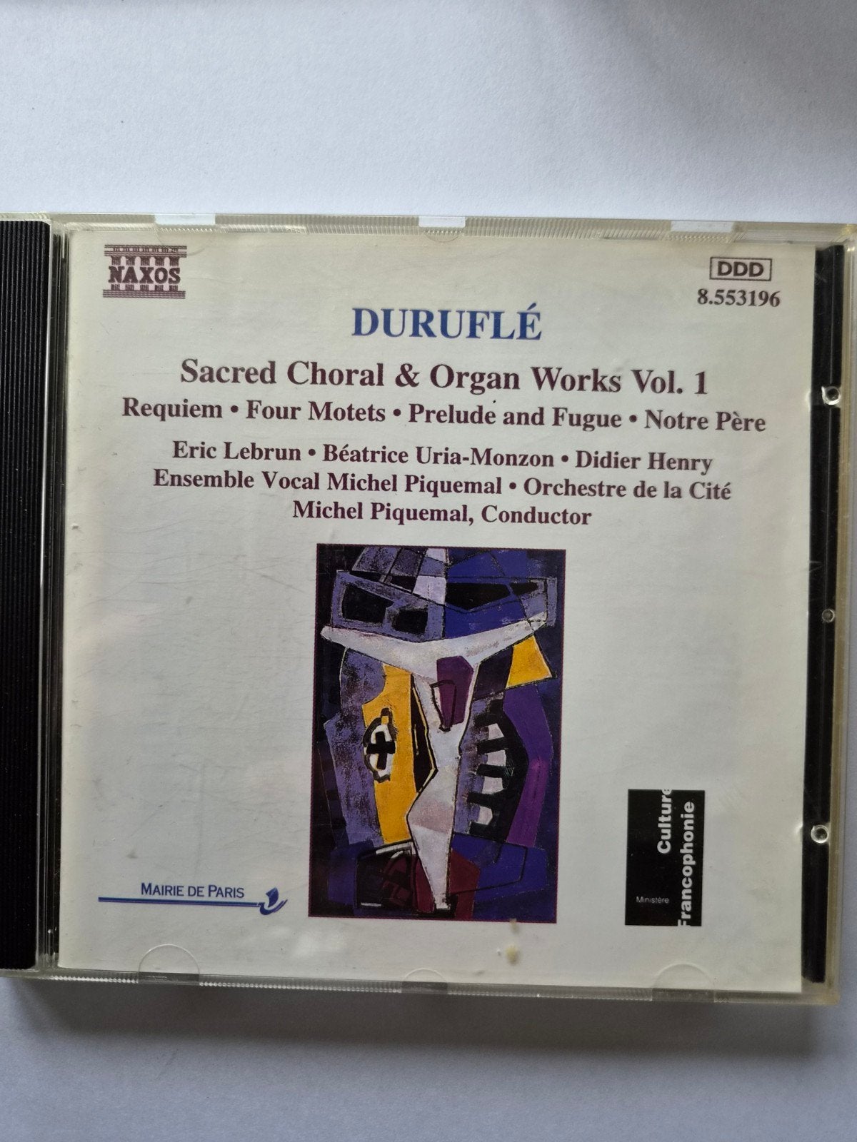 Maurice Duruflé - Sacred Choral & Organ Works Vol. 1 CD, Gebruikt, Overige componisten, Modernisme tot heden, Ophalen of Verzenden