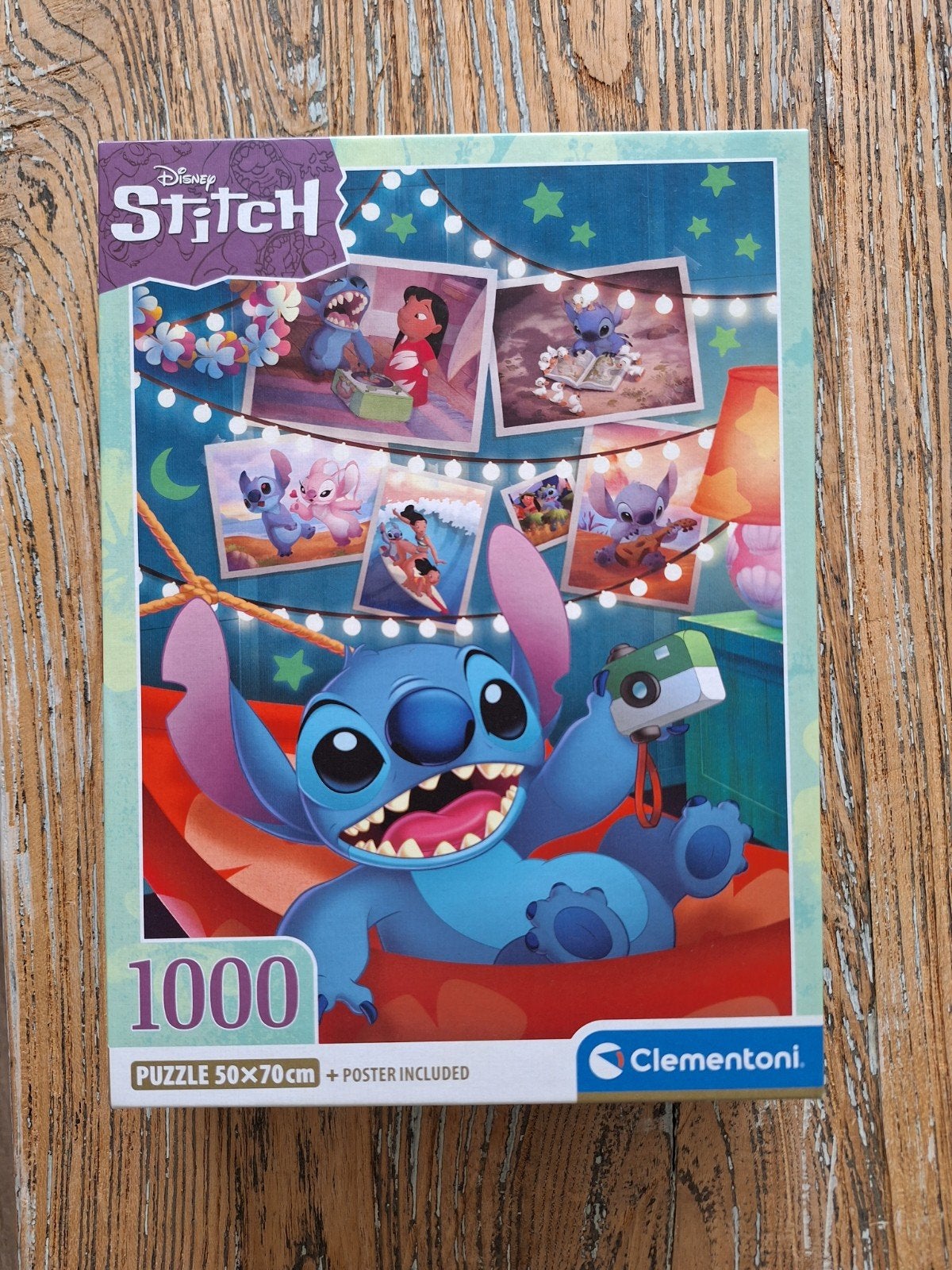disney stitch puzzel 1000 stukjes, Hobby en Vrije tijd, Denksport en Puzzels, Ophalen of Verzenden, 500 t/m 1500 stukjes, Zo goed als nieuw