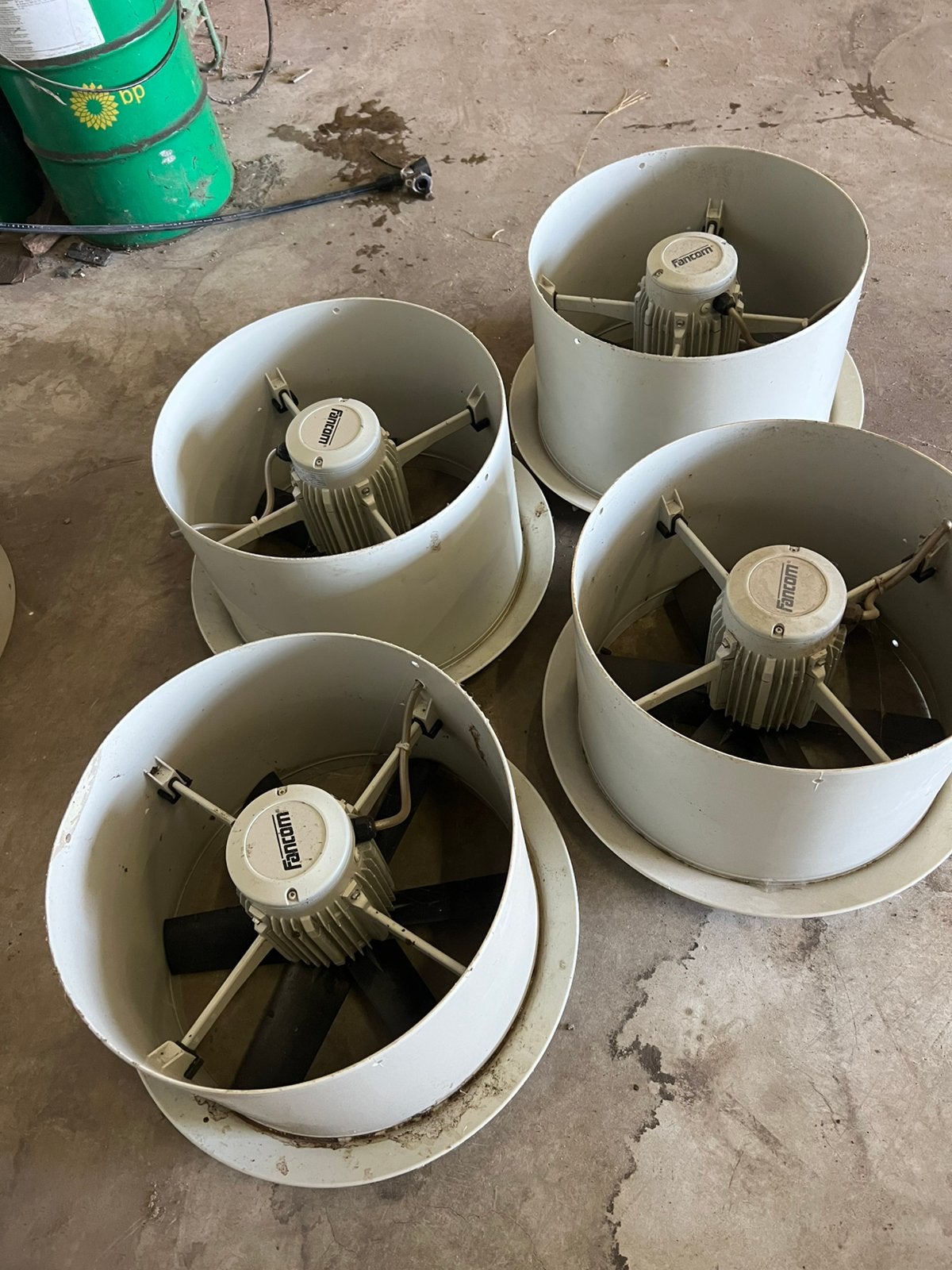 Fancom 44 cm 400 volt ventilatoren, Dieren en Toebehoren, Varken