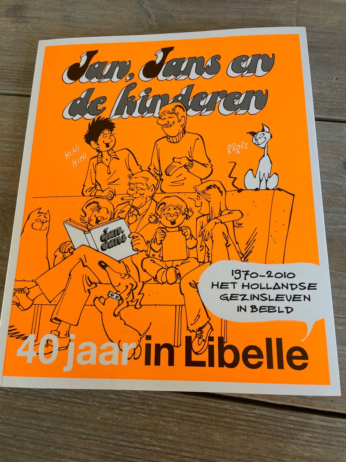 Jan, Jans en de kinderen - 40 jaar in Libelle, Eén stripboek, Ophalen of Verzenden, Zo goed als nieuw