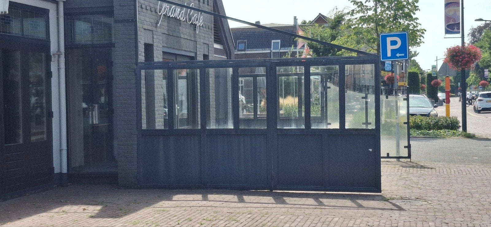 Terrasafscheidingen / Windschermen Horeca, Ophalen, Gebruikt