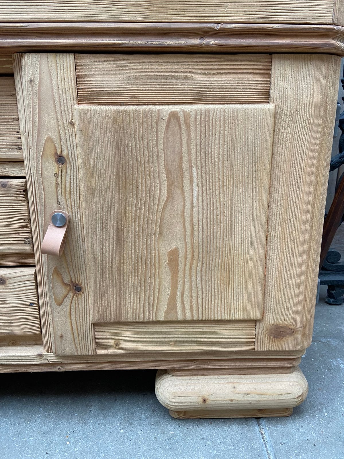 Stoer landelijk oud grenen commode kast, Ophalen, Gebruikt, Landelijk, Grenenhout