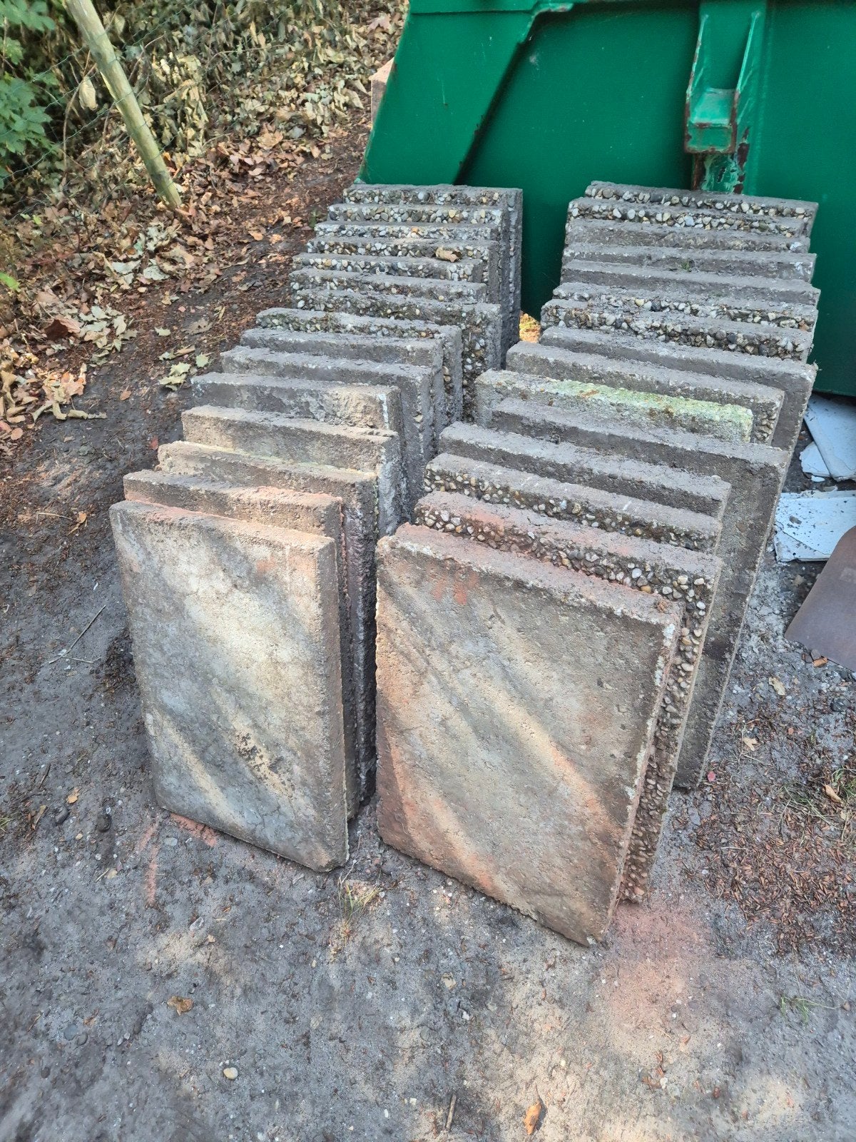 SPOED: Terrastegels 40x60 cm - Grindtegels, Ophalen, Gebruikt, Beton, Terrastegels