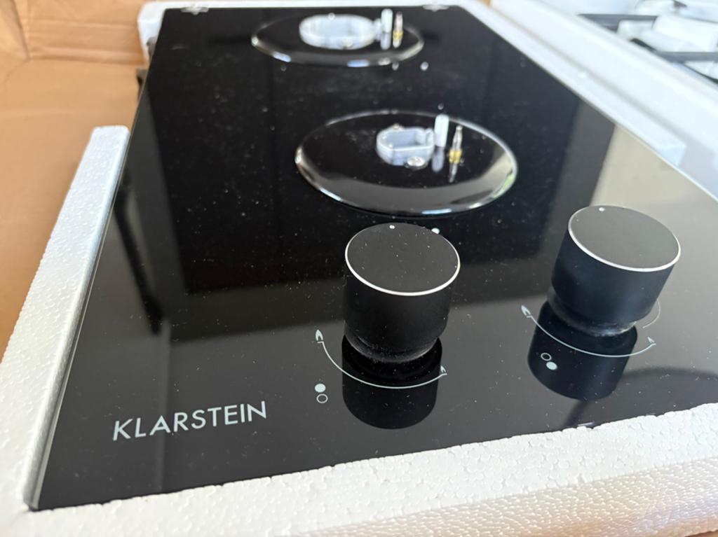 Klarstein gaskookplaat, NIEUW, Witgoed en Apparatuur, Kookplaten, Nieuw, 3 kookzones of minder, Ophalen of Verzenden, Energieklasse A of zuiniger