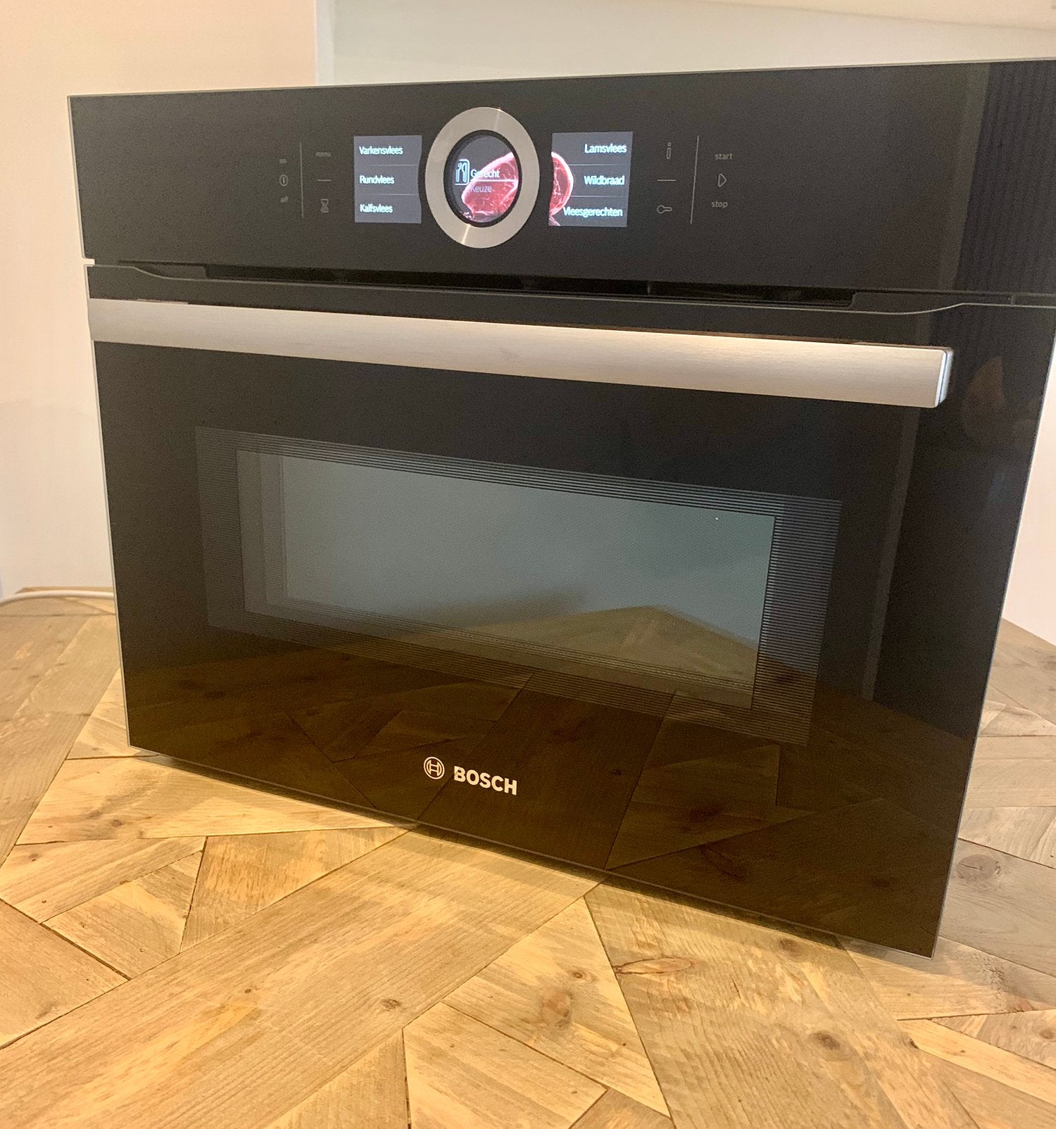 Combi oven met magnetron Bosch, Ophalen, Zo goed als nieuw