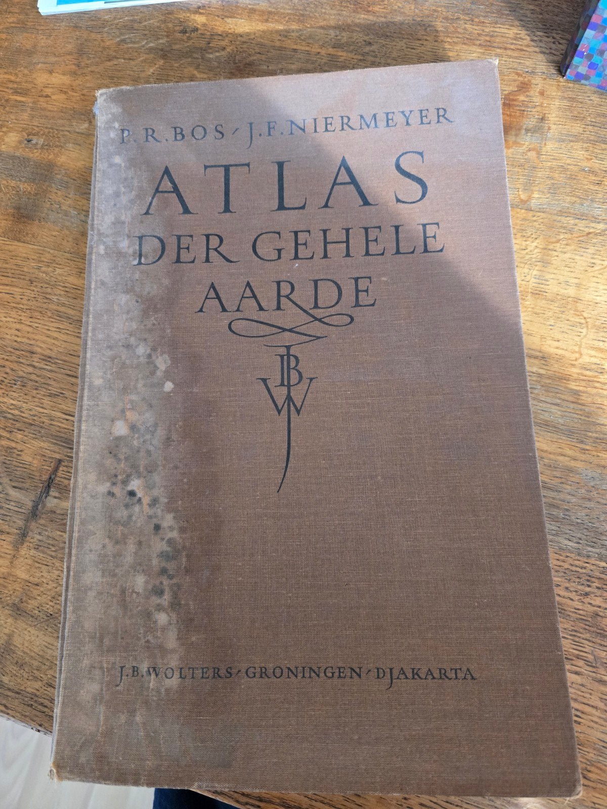 Atlas der Gehele Aarde met register - 1955, 39e druk, Ophalen of Verzenden