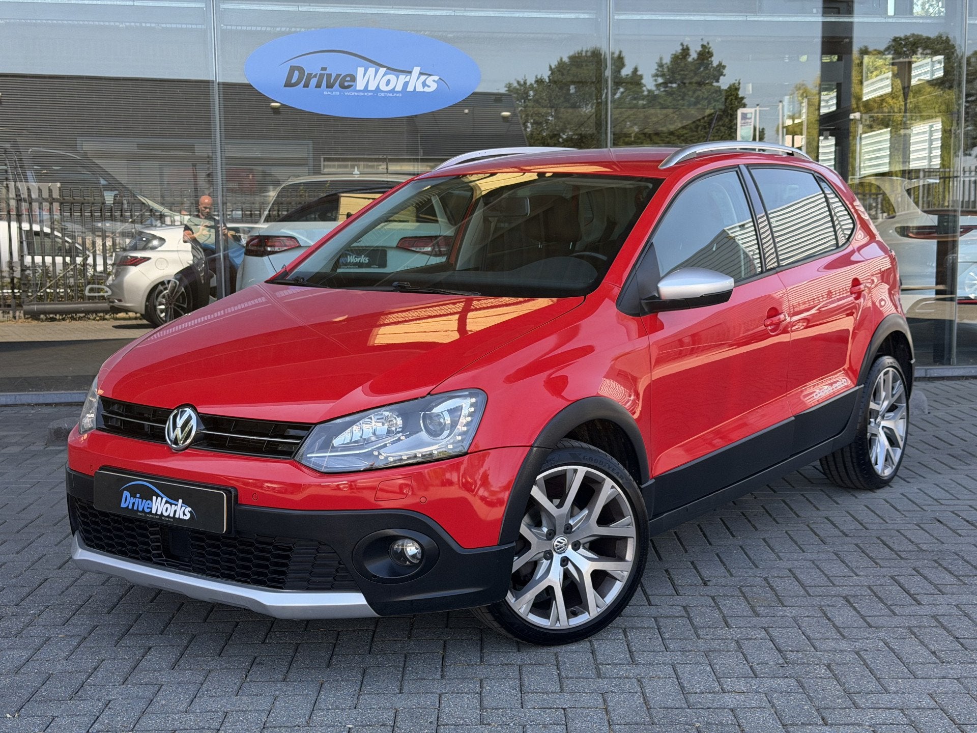 Volkswagen Polo 1.2 TSI Highline DSG | Adaptive CC | Xenon |, 40 €/maand, 4 cilinders, Met garantie (alle), Alcantara