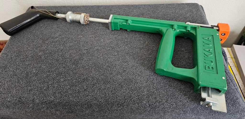 Vintage Bukama Handtacker - Hefter für den Baubedarf, Ophalen of Verzenden, Gebruikt