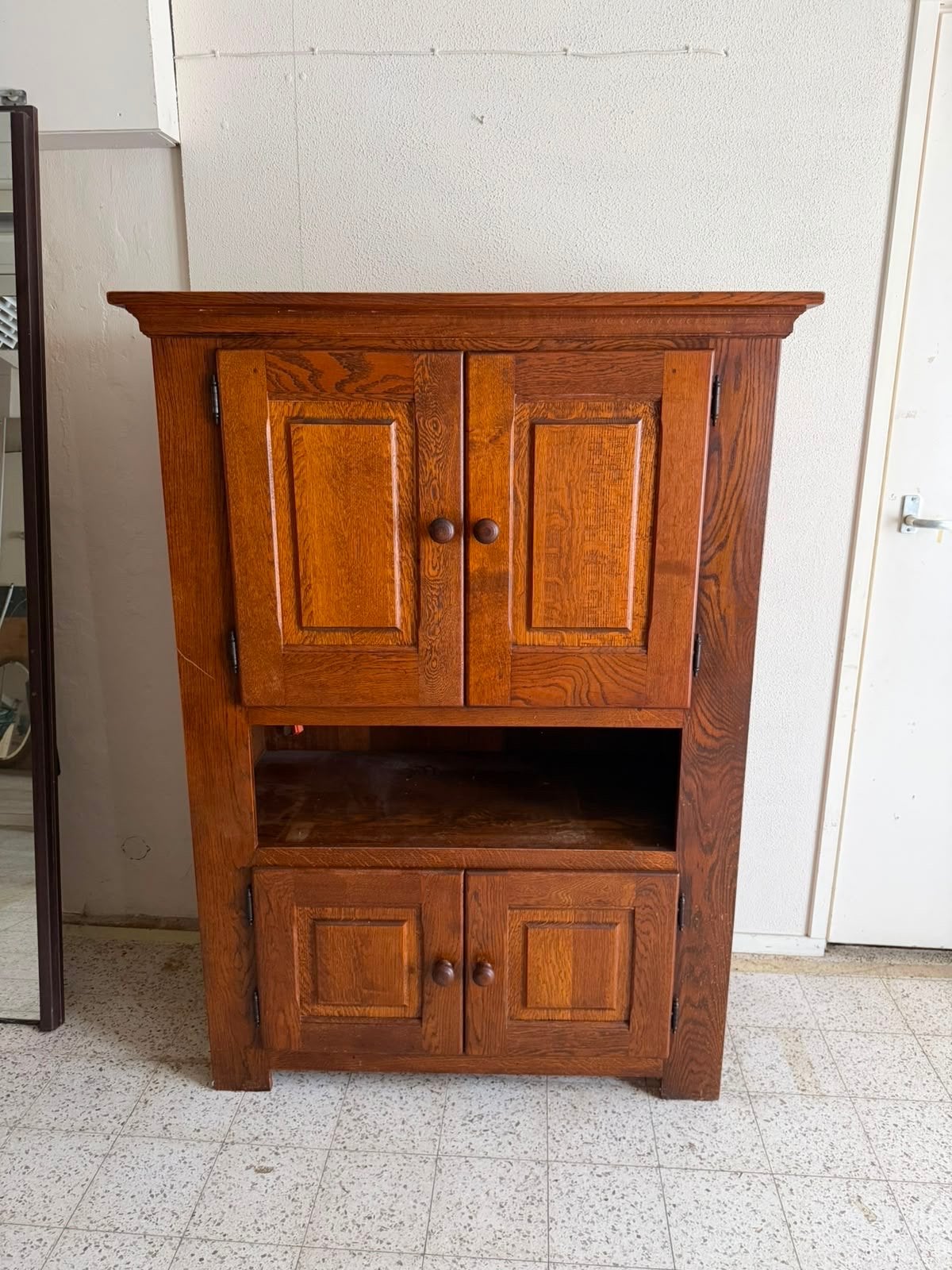 TV kast, Huis en Inrichting, Kasten | Televisiemeubels, Ophalen, Gebruikt, 50 tot 75 cm, 100 tot 150 cm