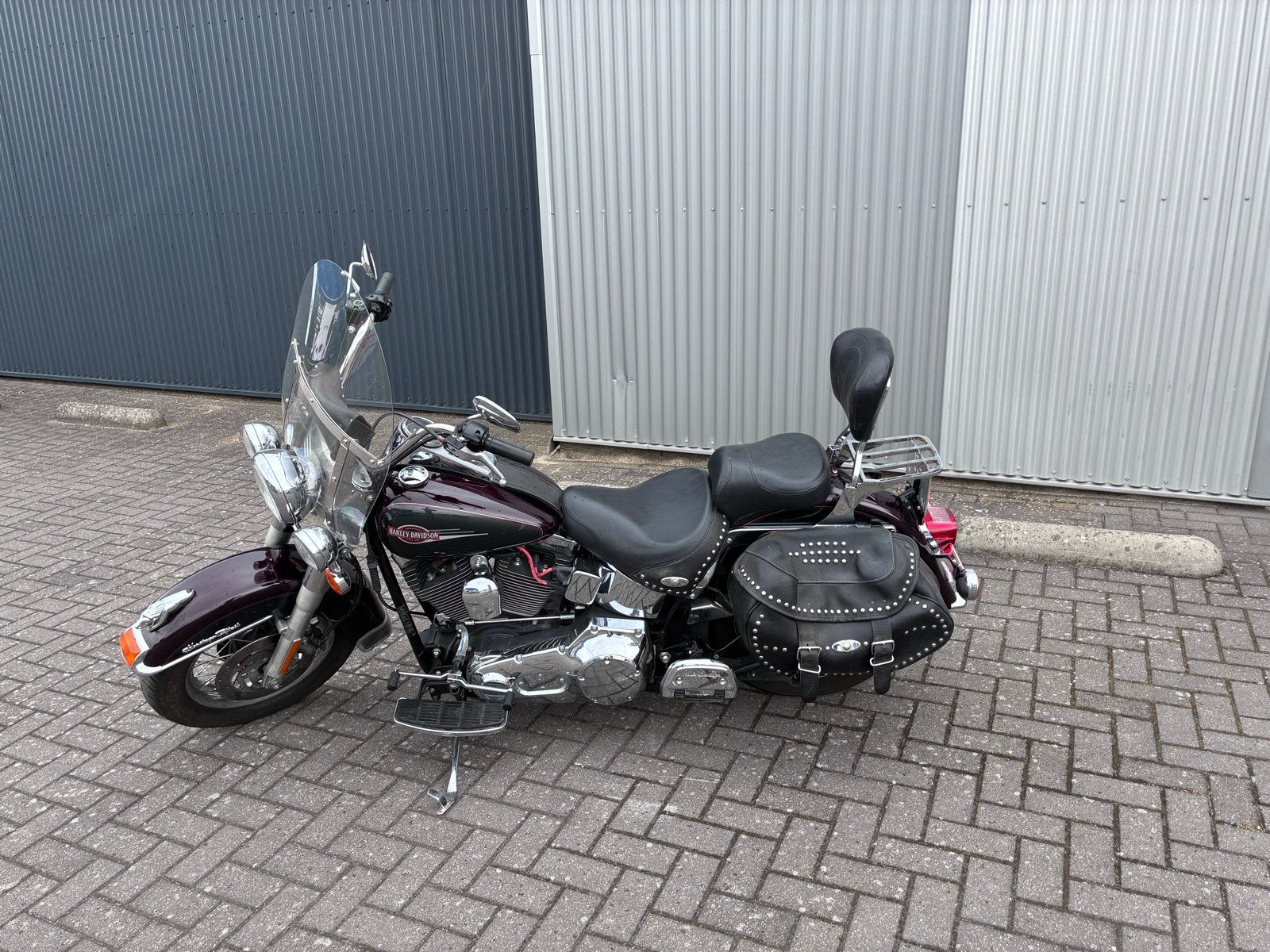Harley Davidson Heritage Softail 2005 - Hydraulische Spanner, 2 cilinders, Gebruikt, Particulier, Handgeschakeld