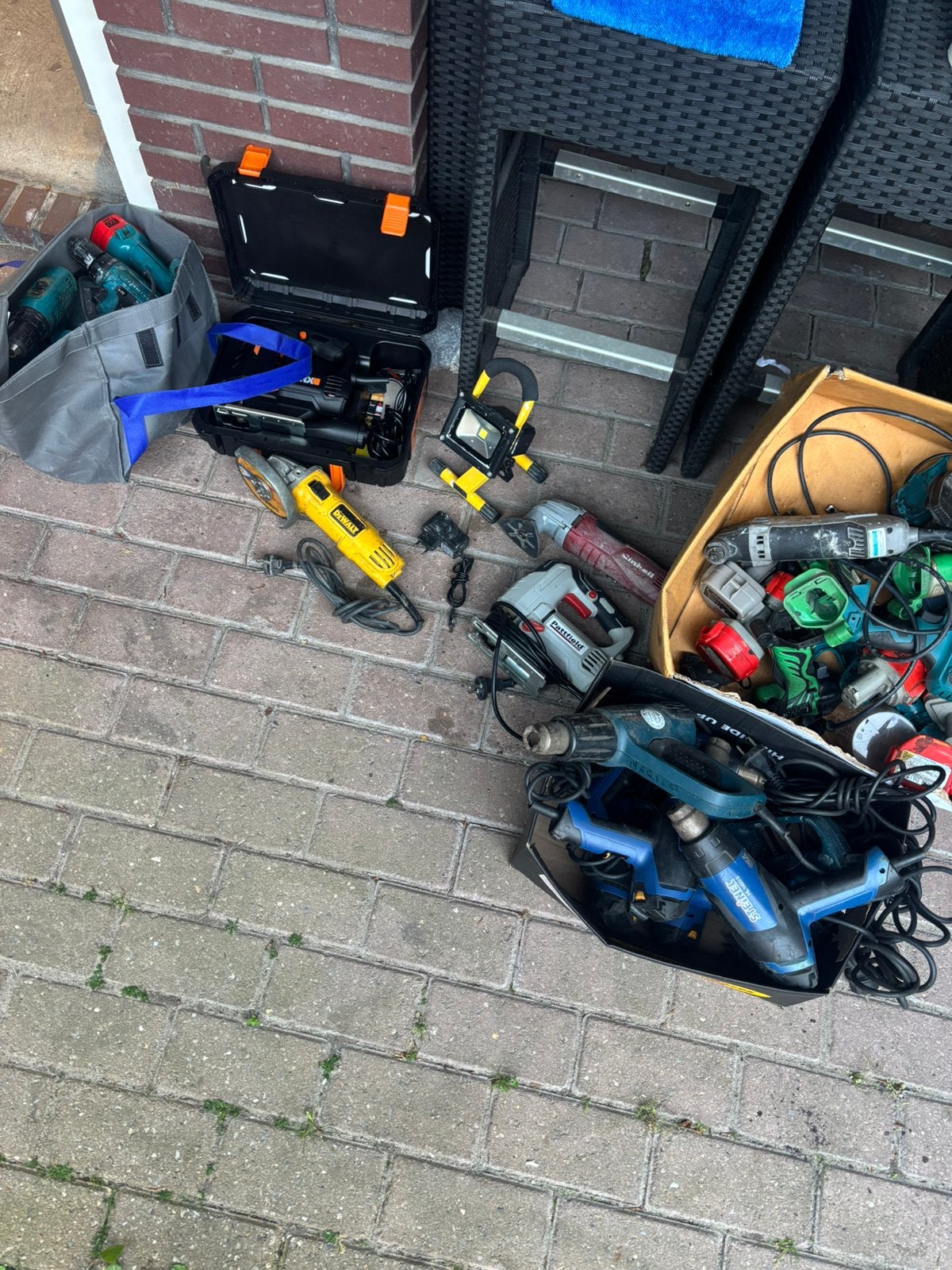 Partij gereedschap. Lees de tekst!, Ophalen, Variabele snelheid, Overige typen, Gebruikt