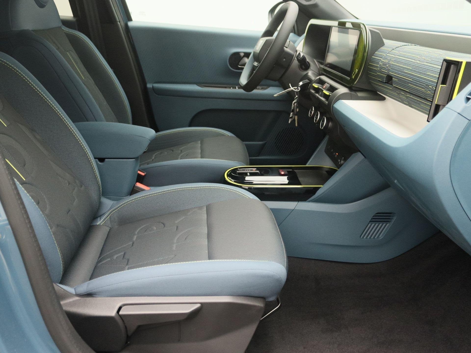 Fiat Grande Panda 1.2 Hybrid ICON | Parkeersensoren | Lichtm, Auto's, 12 maanden, Stof, Blauw, Parkeersensor