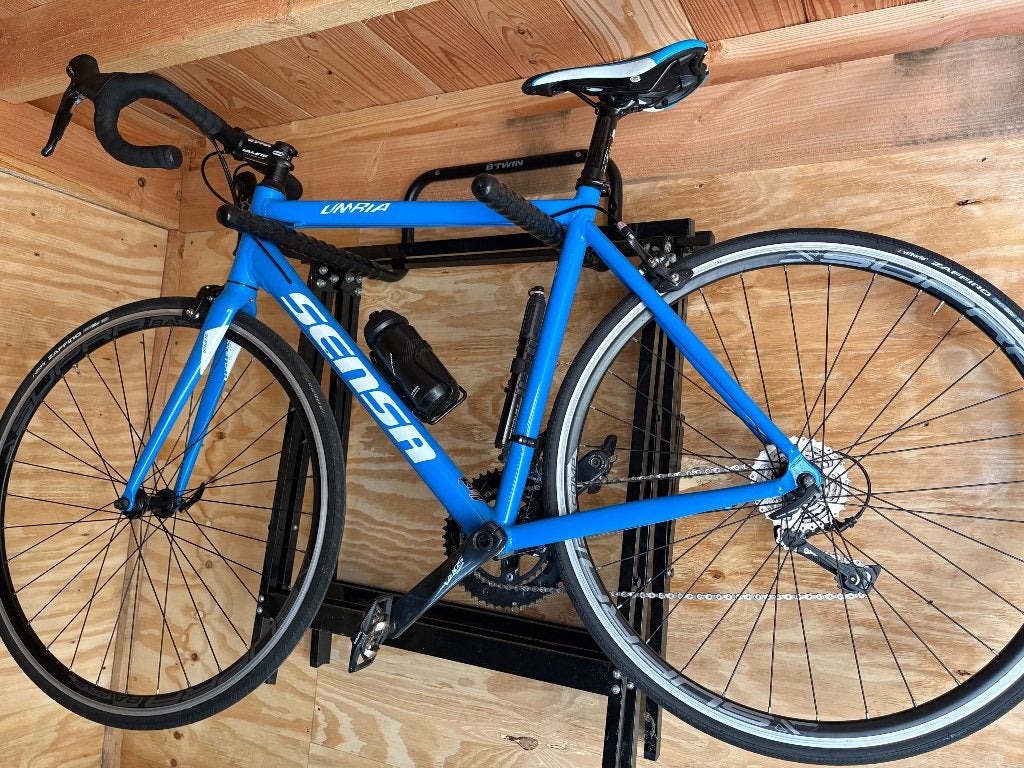 Sensa Racefiets - Blauw, recent onderhoud, met clicksysteem, Fietsen en Brommers, Aluminium, 15 tot 20 versnellingen, Dames, 61 tot 65 cm