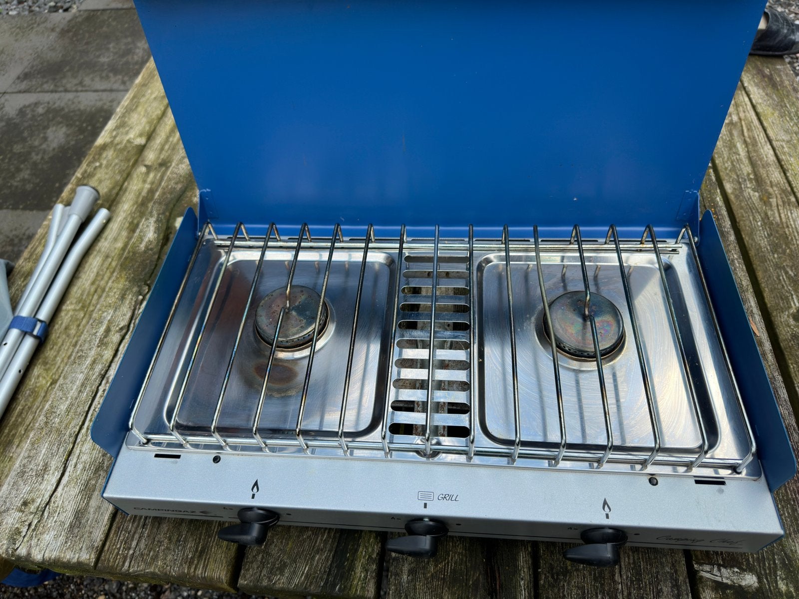 Campinggaz camping chef, Ophalen, Gebruikt