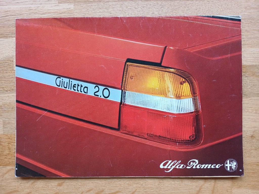 ALFA ROMEO GIULIETTA 2.0, Alfa Romeo, Ophalen of Verzenden, Zo goed als nieuw, Alfa Romeo