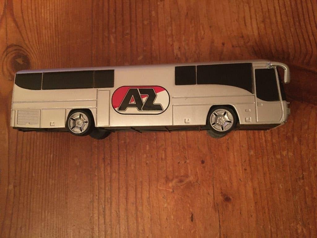 verzamelen sportartikelen- miniatuur spelersbus AZ, Verzamelen, Ophalen of Verzenden, Zo goed als nieuw, AZ, Overige typen