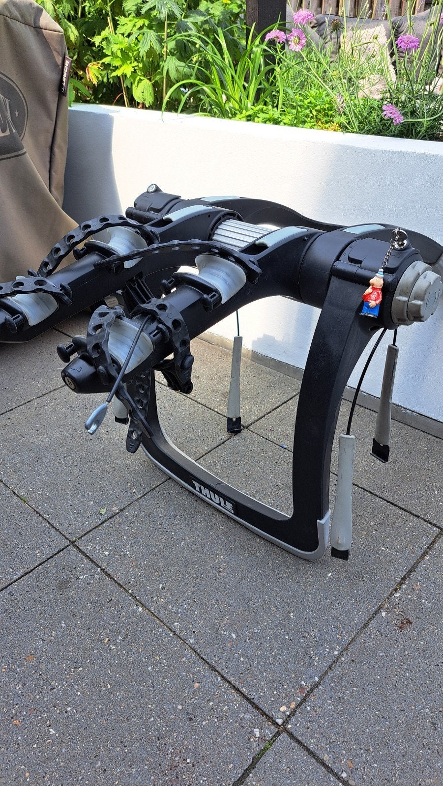 Thule RaceWay 991 achterklep fietsendrager, Ophalen