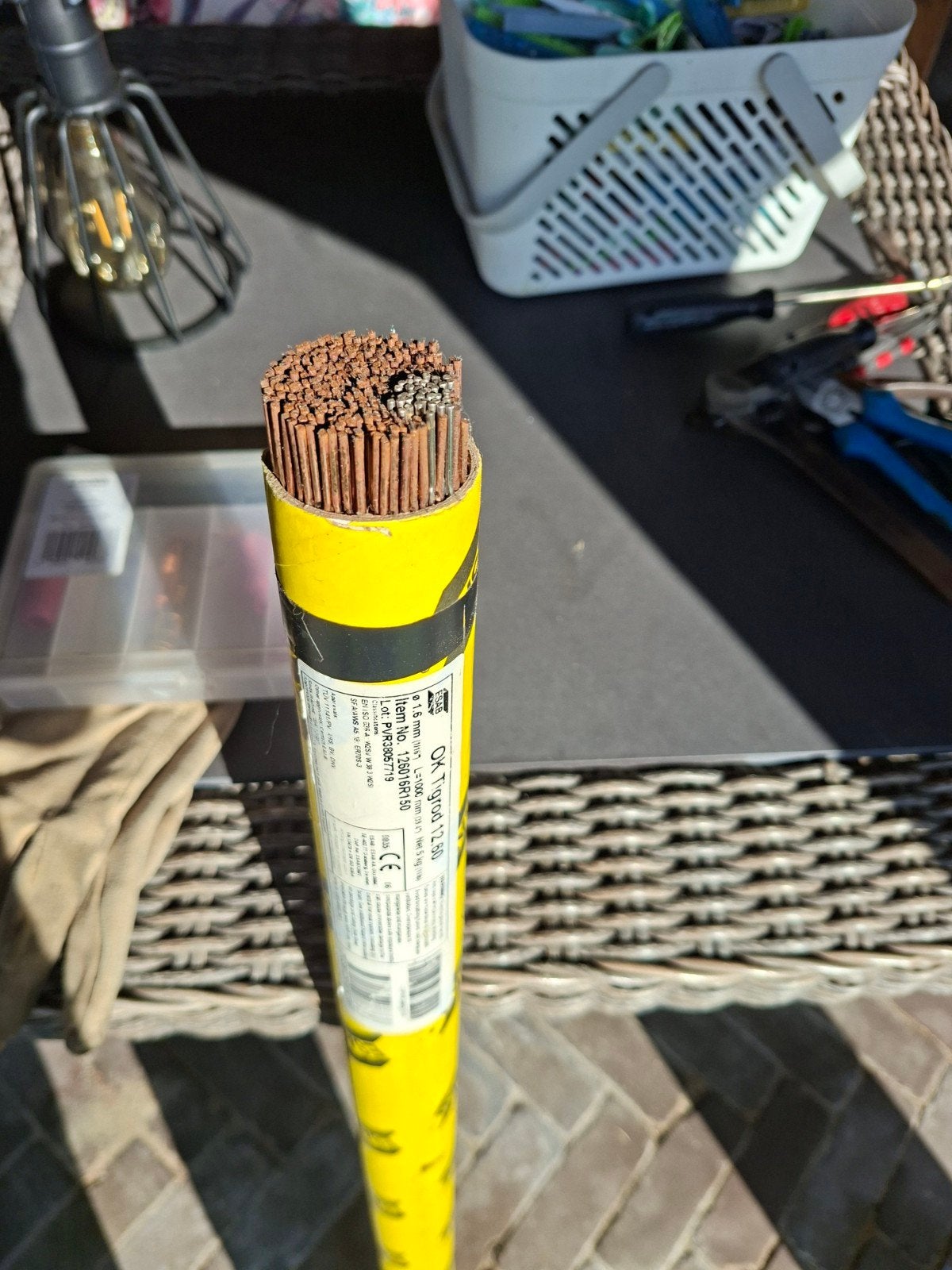 Foto 4 van Metalworks Premium TIG 180 lasapparaat gasfles en toebeho