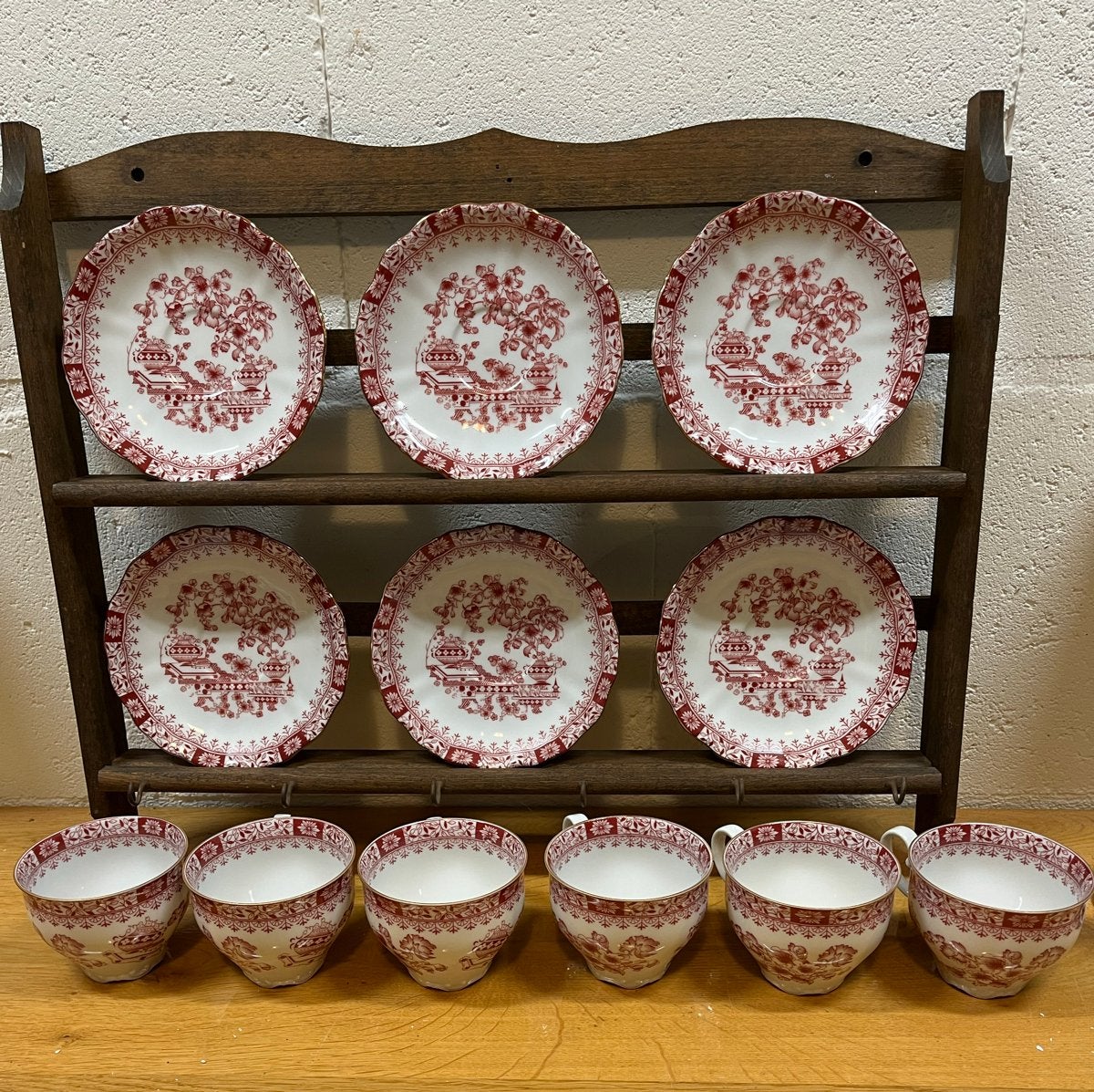 Servies met rek - Hoffmann Weiden Bavaria, Ophalen of Verzenden