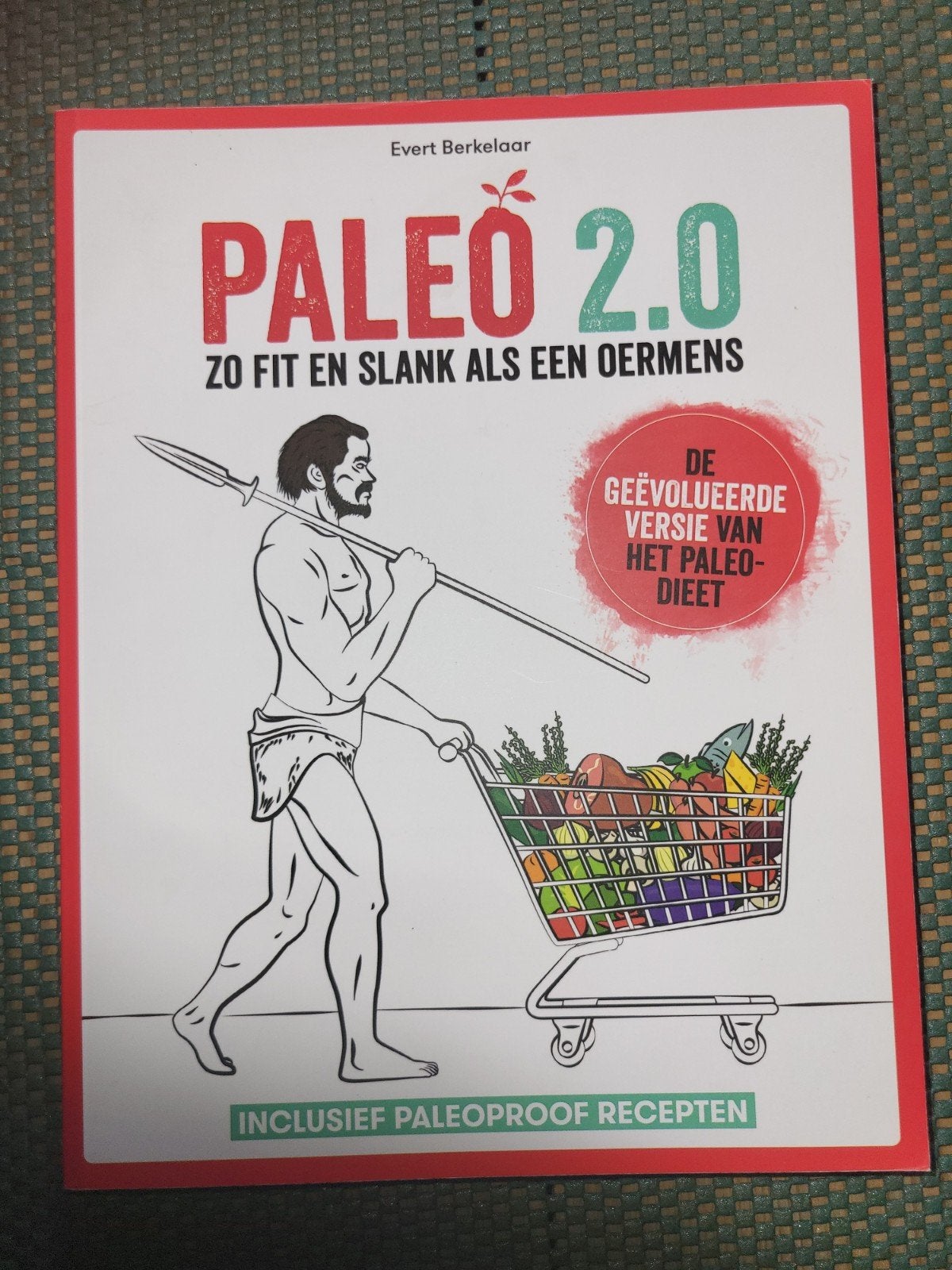Paleo 2.0  evert berkelaar, zo fit en slank als de oermens, Boeken, Ophalen of Verzenden, Zo goed als nieuw