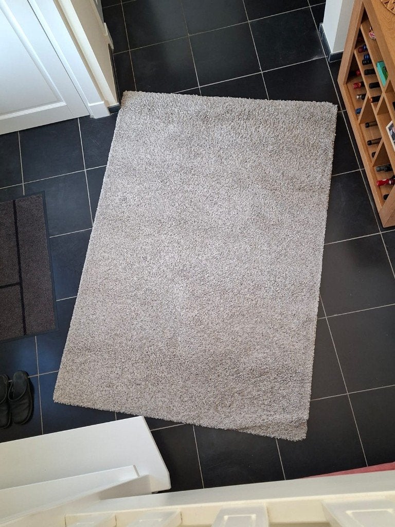 Vloerkleden, Ophalen, Gebruikt, 100 tot 150 cm, Wit