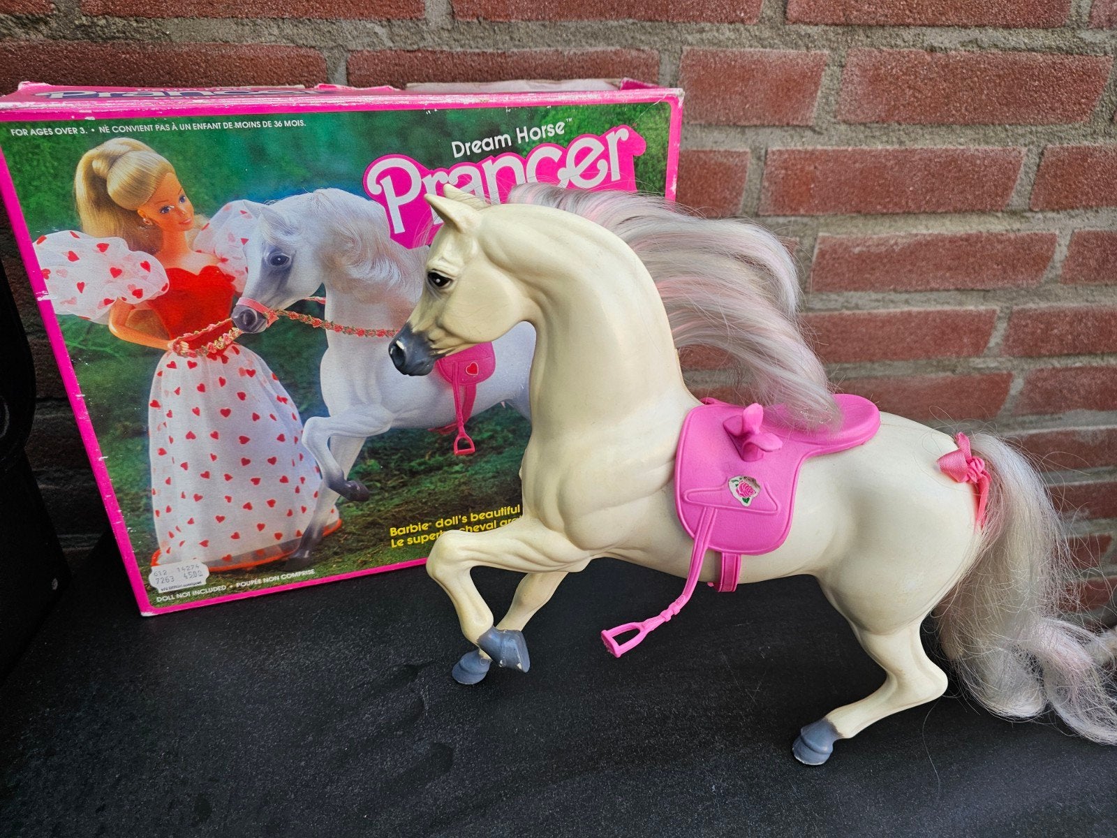Barbie 7263 Dream Horse Prancer - vintage paard OVP 1983, Ophalen of Verzenden, Barbie