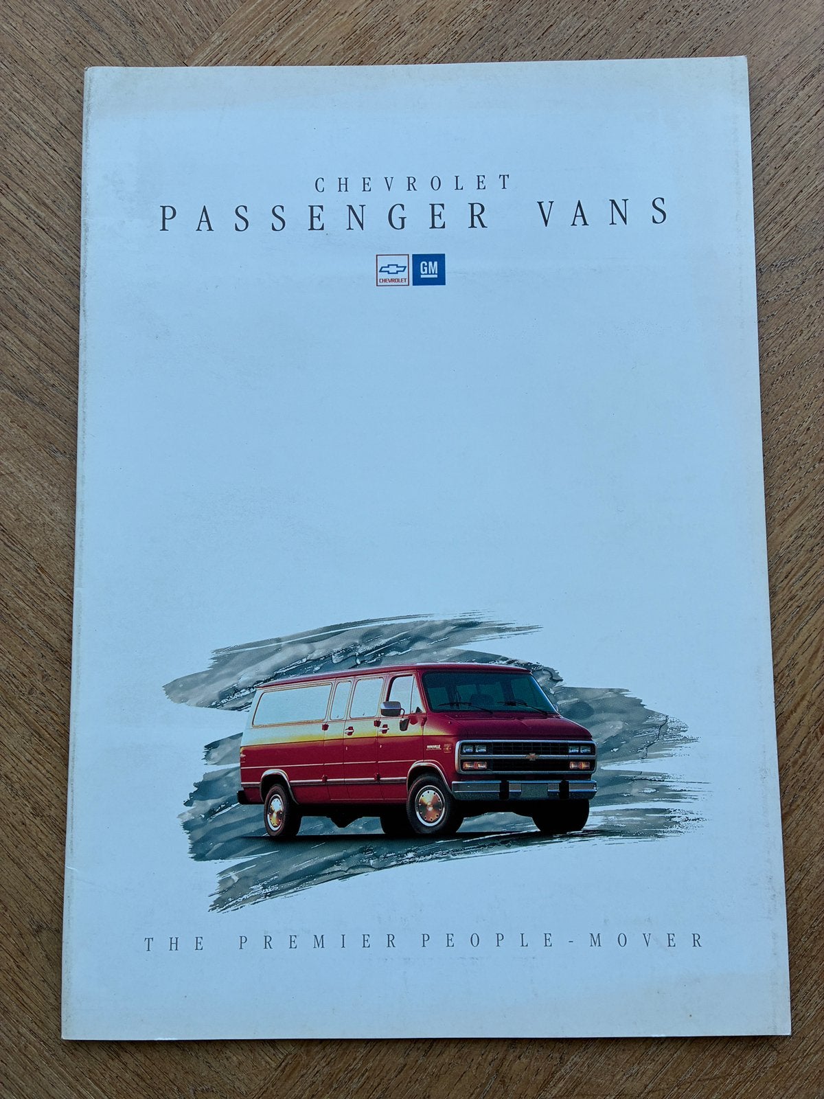 Chevrolet Passenger Vans brochure, Verzenden, Zo goed als nieuw, Chevrolet