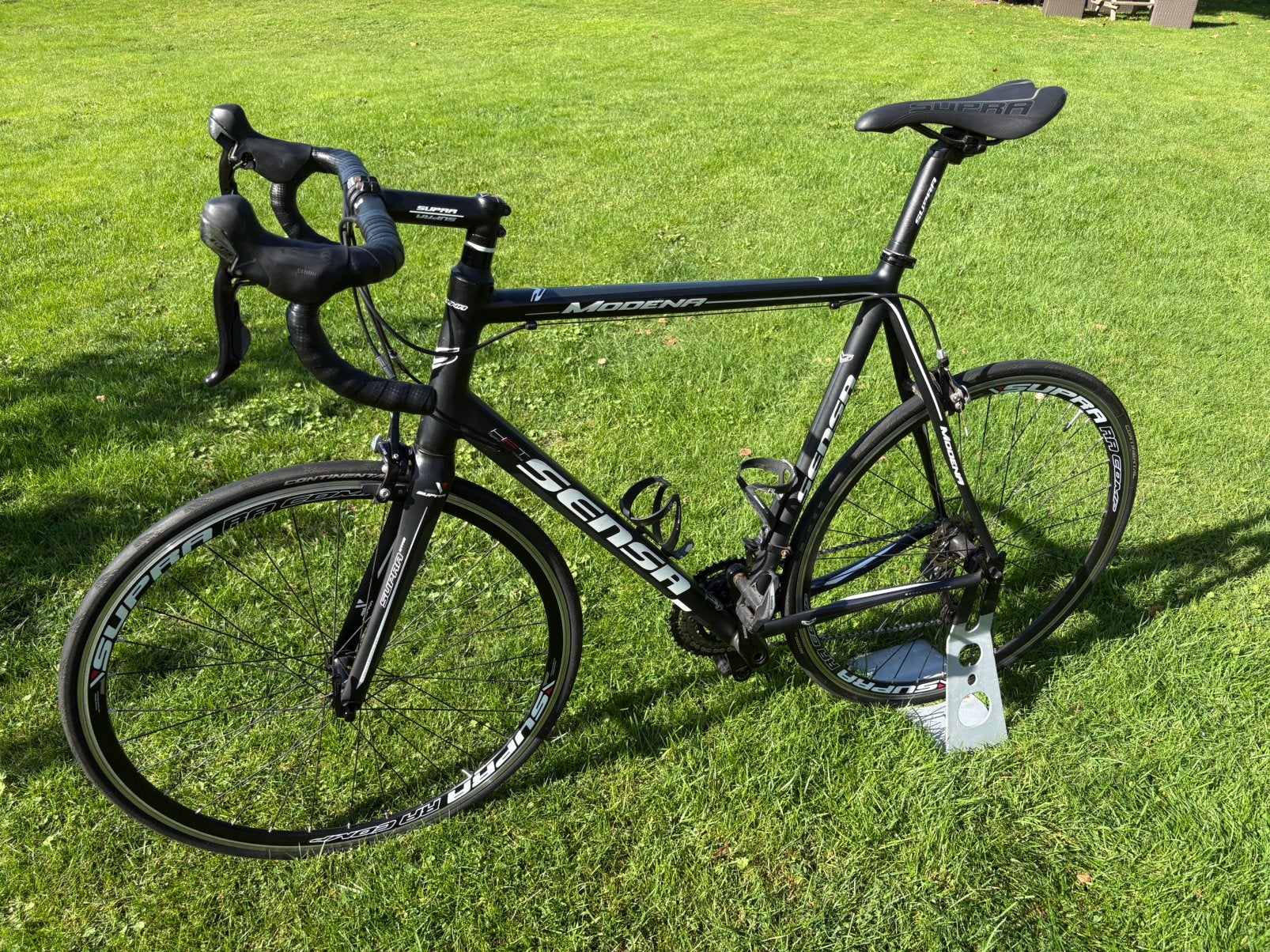 Sensa Modena LTD - zwart - Shimano 105 - maat 62, Fietsen en Brommers, 28 inch, Gebruikt, Heren, Aluminium