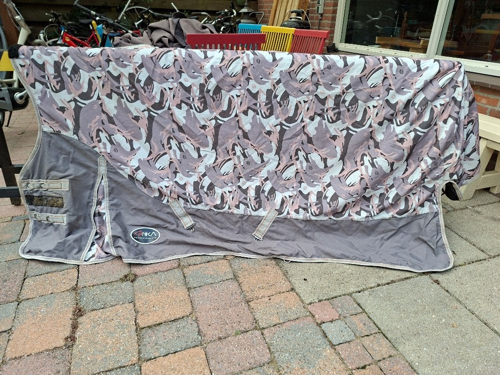 Winterdeken maat 205 300 grams, Full (L), Gebruikt, Overige merken, Kruissingels