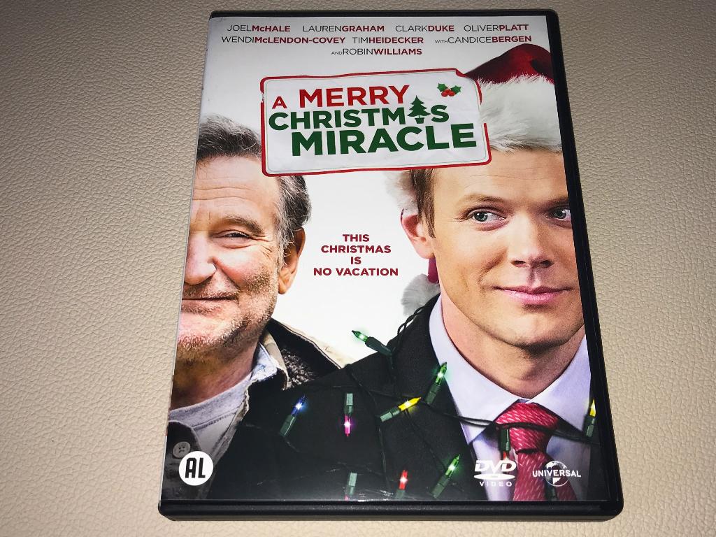 A Merry Christmas Miracle (2014) Robin Williams, Alle leeftijden, Verzenden, Gebruikt, Overige genres