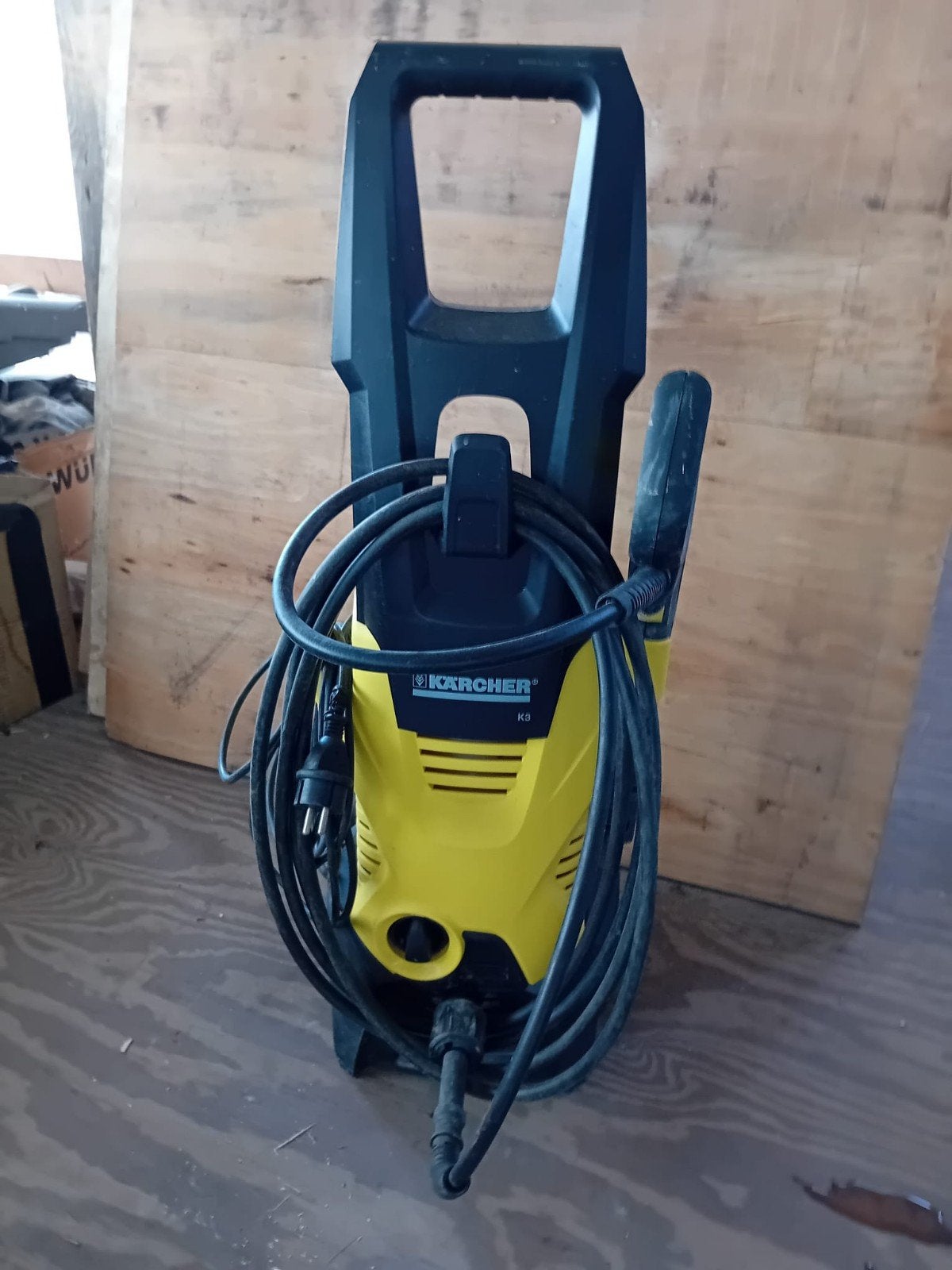 Karcher K3 Hogedrukreiniger inclusief rioolslang 7.5 meter, Ophalen, Gebruikt, Elektrisch, Karcher