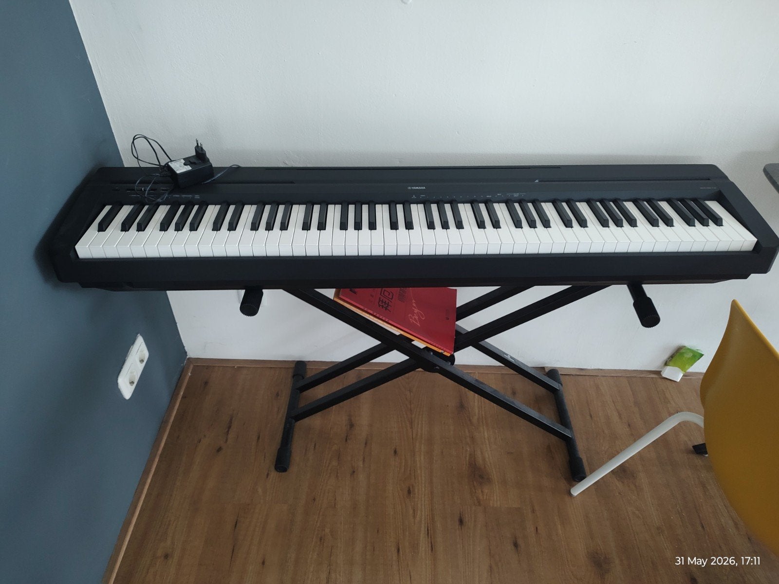 Yamaha digital piano/ keyboard P-45, Ophalen, Zo goed als nieuw, 88 toetsen, Yamaha