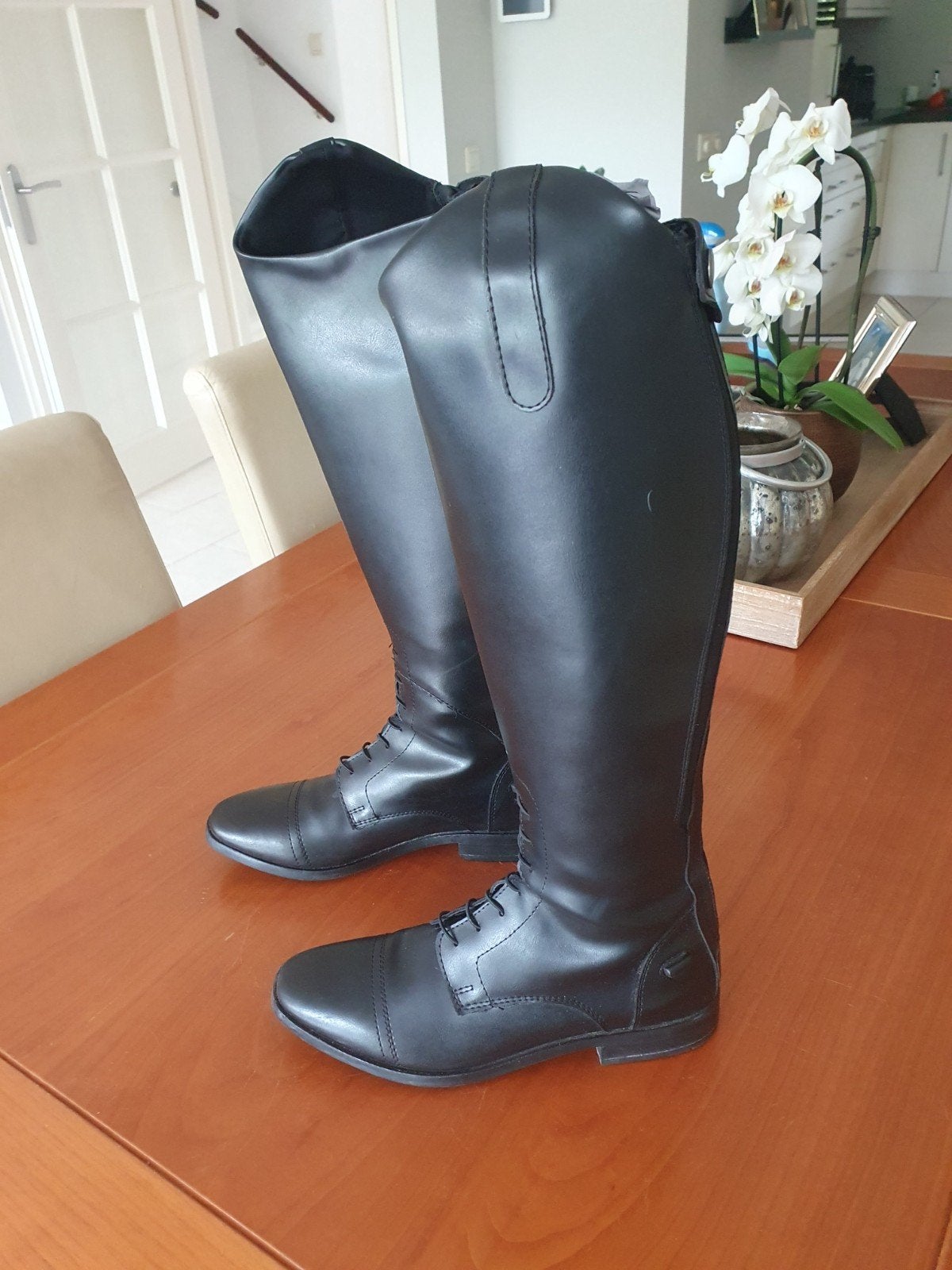 Paardrijlaarzen zwart maat 39/L, Dieren en Toebehoren, Ophalen, Dressuur, Schoeisel